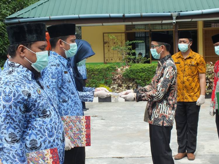 Kakankemenag Langkat Ambil Sumpah Jabatan dari 113 PNS