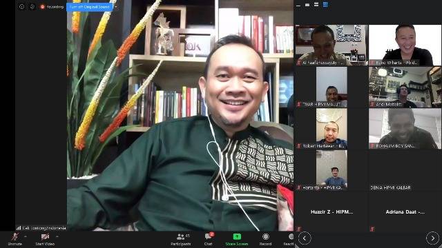 Cak Lontong Stand Up Comedy Virtual Bersama HIPMI