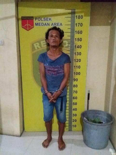 Beraksi di Kawasan Mandala, Seorang Komplotan Jambret Diringkus Petugas Polsek Medan Area