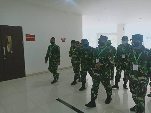 Pangkogabwilhan I Tinjau RS Darurat Khusus Covid-19 di Wisma Atlet Kemayoran
