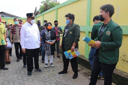 Kunjungi Kampung KB Kelurahan Amplas, Plt Wali Kota Medan Pesankan Ini