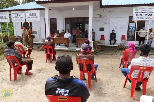 Pj Bupati Pakpak Bharat: Jangan Ada Pemotongan atau Pengurangan Pencairan Bantuan dengan Alasan Apapun