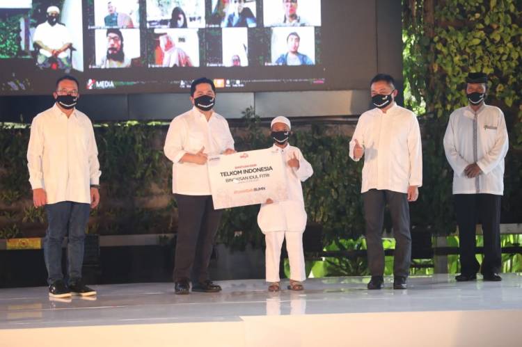 100.000 Paket Bantuan TelkomGroup Diberikan kepada Masyarakat Terdampak Covid-19