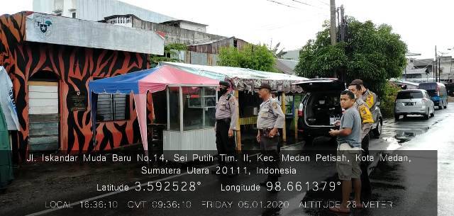 Muspika Medan Petisah Tertibkan Bangunan Liar di Kelurahan Sei Sikambing D, Kerap Jadi Tempat Kumpul Geng Motor