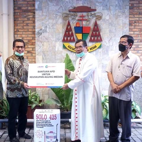 Pelindo 1 Berbagi APD ke Rumah Sakit dan Puskesmas di Empat Provinsi se-Indonesia