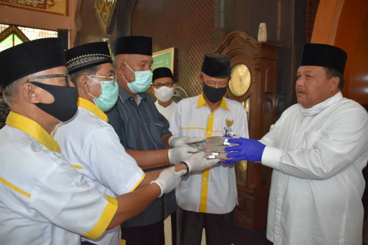 Zakat Harta Wali Kota Sibolga Syarfi Hutauruk Senilai Rp 75 Juta Rupiah Diserahkan ke Baznas