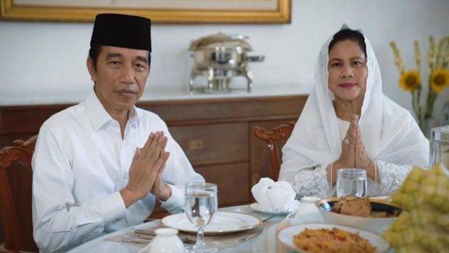 Presiden Jokowi dan Ibu Negara Ucapkan Selamat Idul Fitri 1441 H