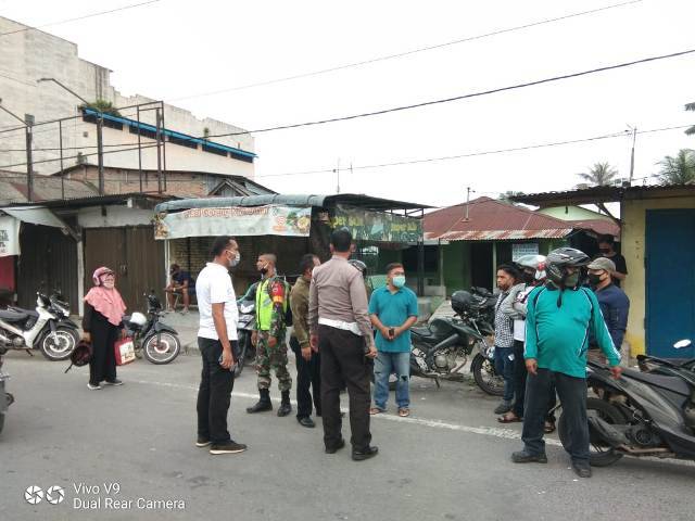 Tim Gabungan Polsek Sunggal Razia 3C, 6 Remaja Geng Motor Diamankan