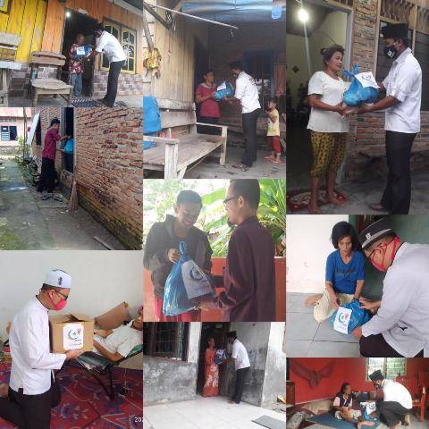 Jelang Lebaran, JPRMI Percut Sei Tuan Bagikan Sembako untuk Masyarakat Terdampak Covid-19