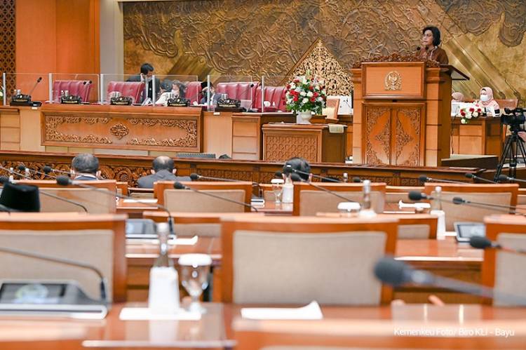 Menteri Keuangan Sampaikan Lima Prioritas Utama Kebijakan Fiskal Tahun 2022
