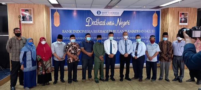 Perpustakaan MTsN 2 Medan Terima Koleksi Buku Terbaru dari Bank Indonesia Perwakilan Sumut