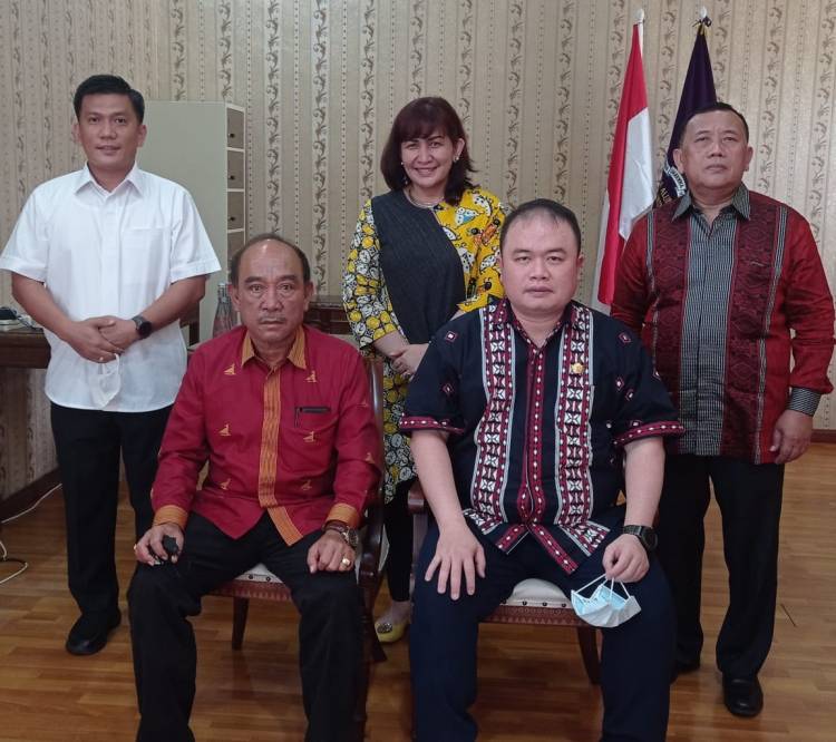 Forum CSR Kesos Sumut Silaturahmi ke Kantor IKAL DPD Sumut