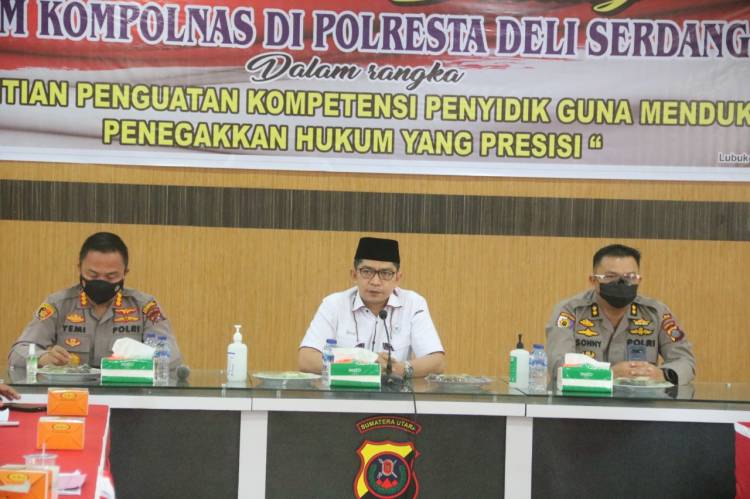 Kompolnas RI Kunker ke Polresta Deli Serdang