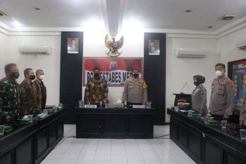 Wali Kota Medan Hadiri Peluncuran Layanan Polisi 110 secara Virtual