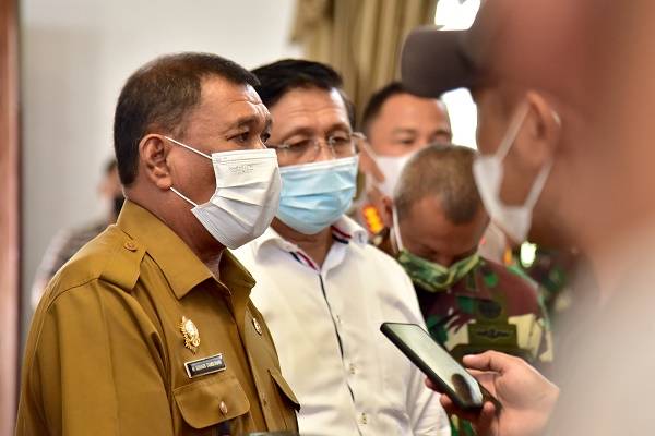 Satgas Penanganan Covid-19 Sumut dan Deli Serdang Bahas Langkah Turunkan Kasus
