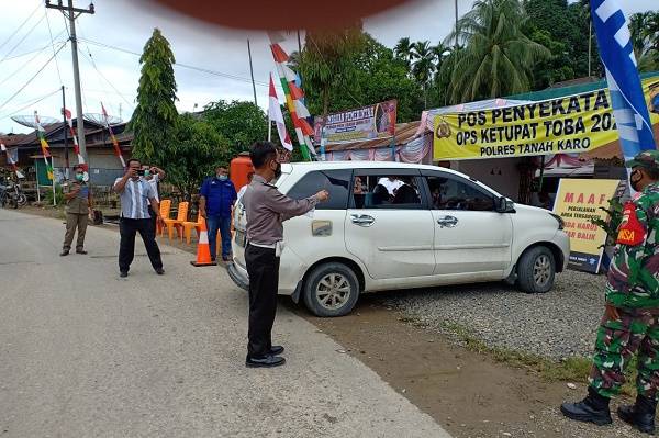 Hari Pertama Operasi Ketupat Toba 2021, Ratusan Kendaraan Dipaksa Putar Balik di Sumut