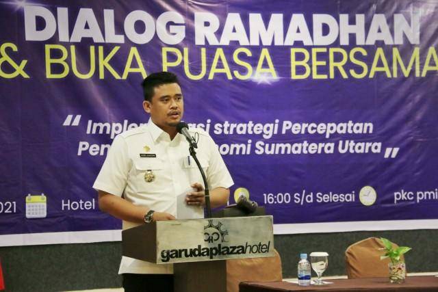 Wali Kota Medan Harapkan Terima Masukan Terkait Percepatan Pemulihan Ekonomi di Kota Medan