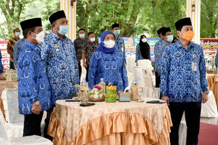 Sekdaprov Sumut Lantik Dewan Pengurus Korpri Langkat, Pesankan Perkuat Konsolidasi dan Motivasi Anggota