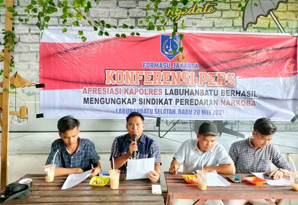 Formasu Jakarta Apresiasi Kapolres Labuhanbatu yang Berhasil Ungkap Sindikat Peredaran Narkoba