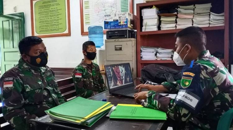 Tim Dalprog Korem 174 Merauke Kunjungan Kerja ke Kodim 1711/Boven Digoel