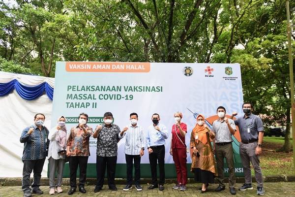 Gelar Vaksinasi Tahap II, USU Siap Gelar Kuliah Tatap Muka