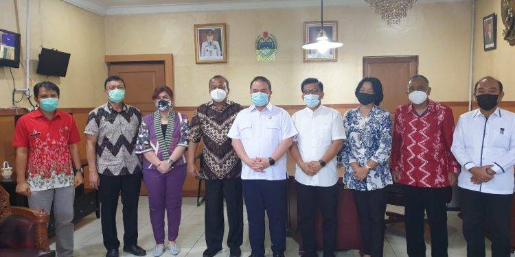 Pengurus Forum CSR Sumut Audiensi dengan Kadis Sosial