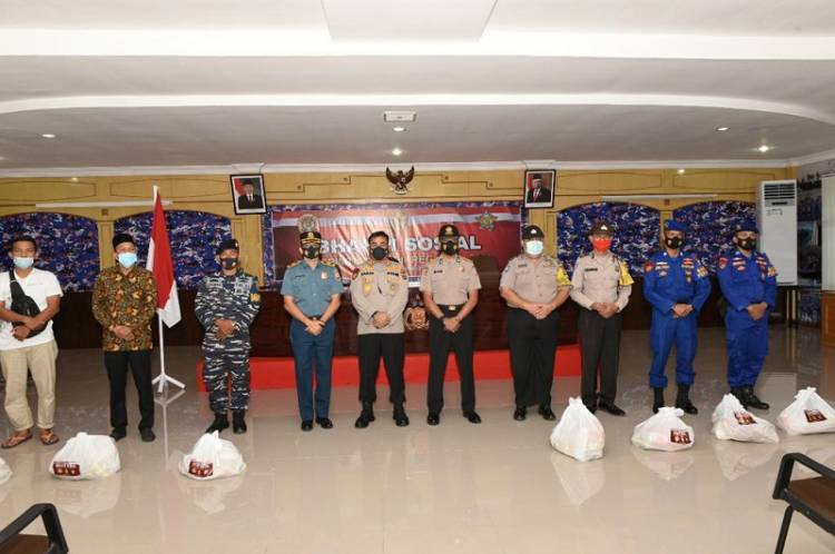 Bakti Sosial Sespimti Dikreg 30 TA 2021 Dilaksanakan di Wilkum Dit Polairud Polda Sumut