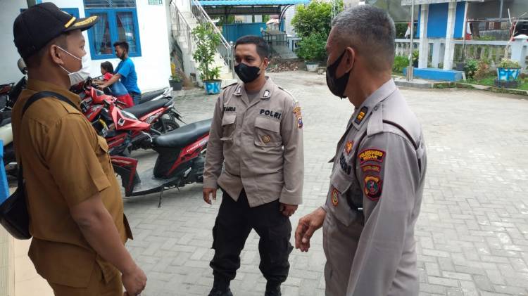Putuskan Covid-19, Polisi Ajak Warga dan Kepala Dusun di Percut Terapkan Prokes