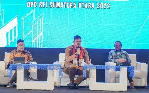 Atasi Banjir Rob, Walikota Medan Tantang REI Sumut Bangun Rumah Apung di Belawan  