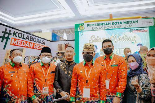 Hadiri Expo HUT Ke-22 APEKSI, Bobby Nasution : Pemko Medan Terus Berupaya Bina UMKM