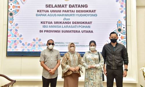 AHY Ajak Masyarakat Dukung Edy Rahmayadi Membangun Sumut