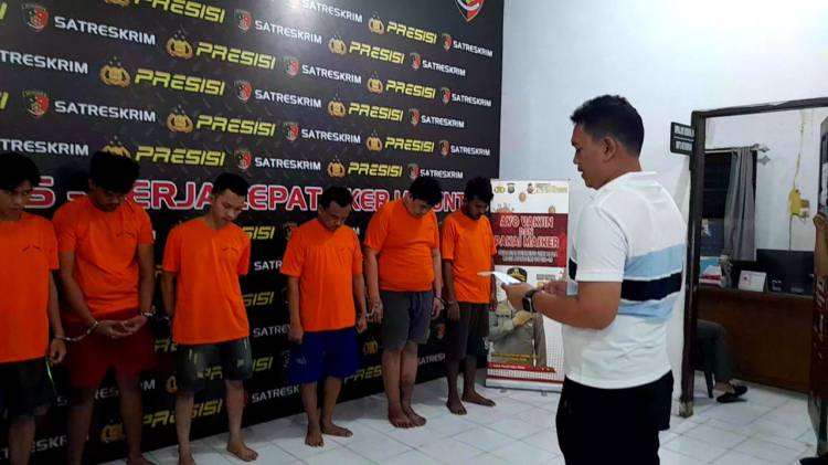 23 Kali Beraksi, Polisi Tangkap 10 Orang Komplotan Begal di Medan