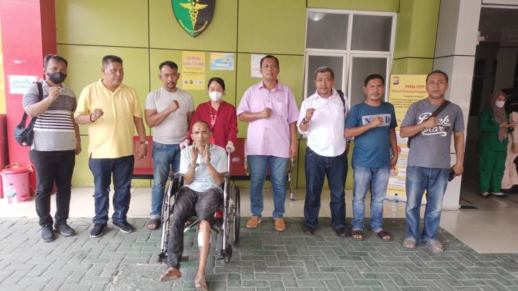 Polisi Tembak Seorang Komplotan Curanmor di Jalan Seto Medan