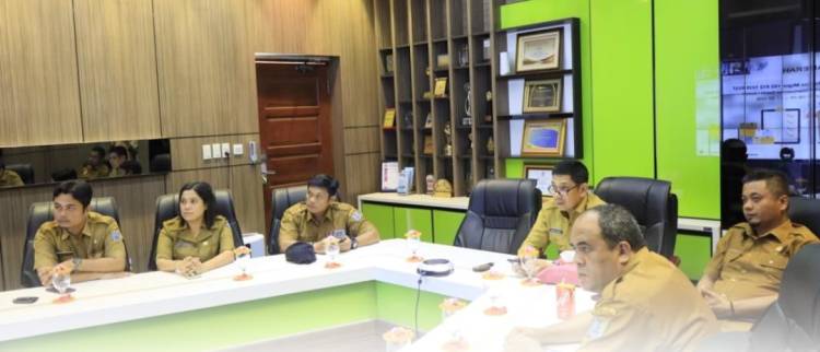 Pemko Binjai Ikuti Rakor Pengendalian Inflasi dengan Mendagri