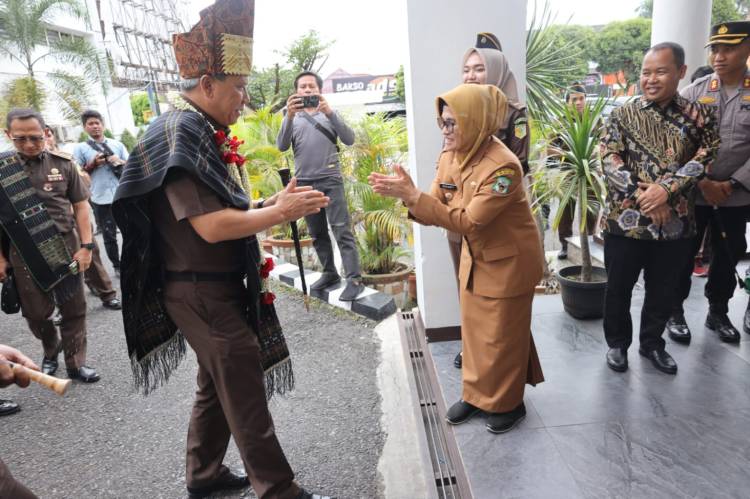 Walikota Siantar Sambut Kunker Kajati Sumut ke Kejari Pematang Siantar