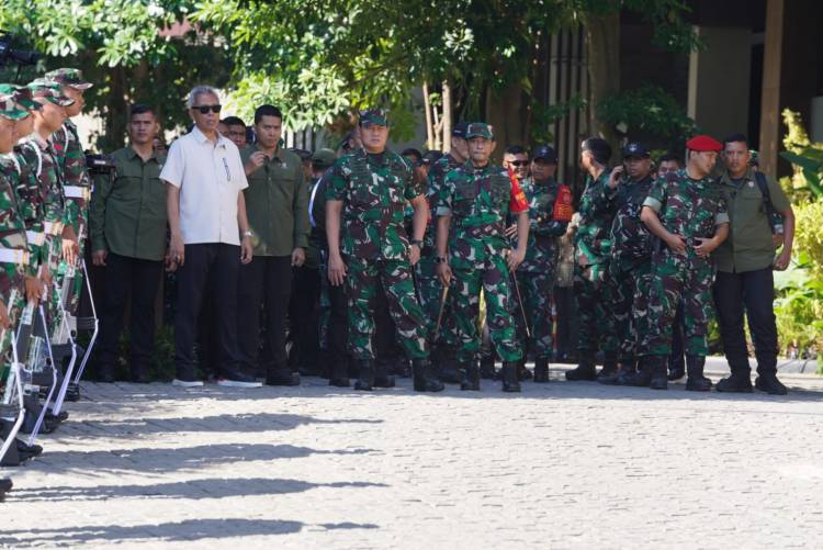 Pangkogabpadpam TNI: 12.131 Prajurit TNI Diterjunkan untuk Pangamanan KTT ke-42 ASEAN  