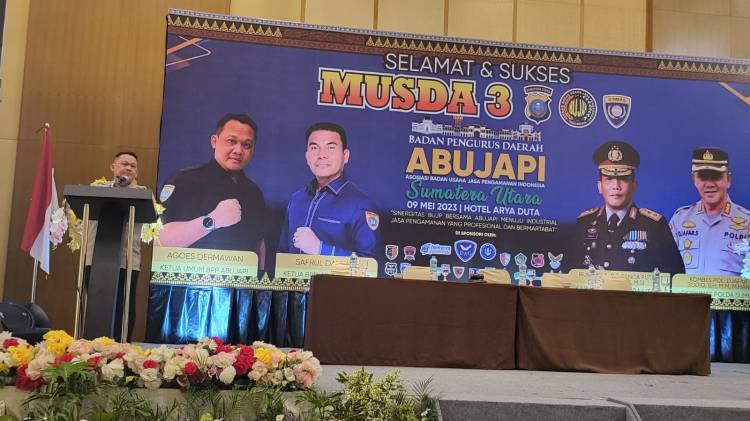 Ketua KADIN Medan Hadiri Musda ABUJAPI Sumut