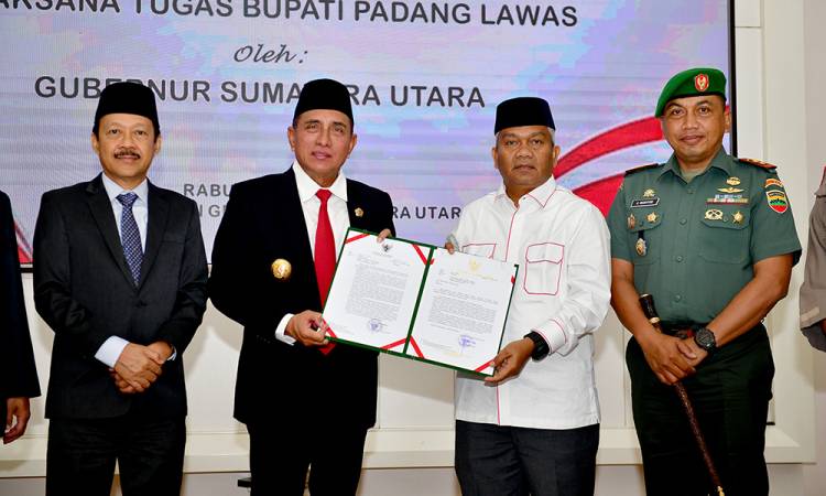  Mendagri Tunjuk Kembali Ahmad Zarnawi Pasaribu Jadi Plt Bupati Palas