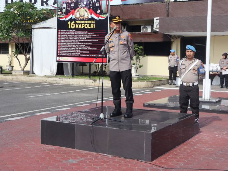Kapolrestabes Medan : Jaga Kekompakan untuk Menjadi Satu Kesatuan