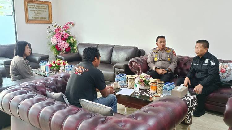 Divisi Humas Polri Survei Pemasangan Videotron di Wilayah Hukum Polrestabes Medan