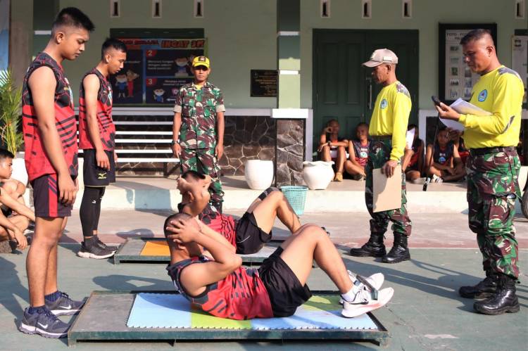 Persiapan Naik Pangkat, Prajurit Sriti Lewati Tantangan Garjas Periodik