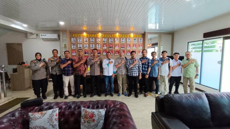 Berkunjung di Mapolrestabes Medan, ICMI Sumut : Masyakarat Harus Sadar Hukum