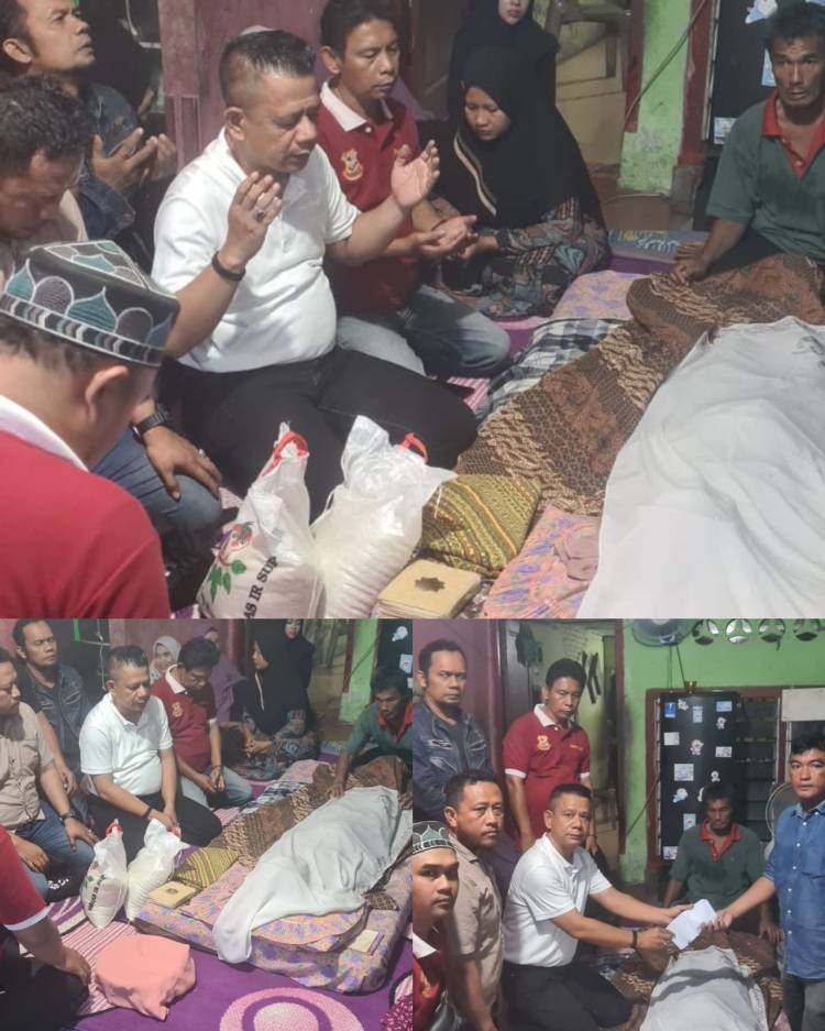 Ibunda Khairunnas Wafat, Ketua Pewarta Melayat dan Kirimkan Doa