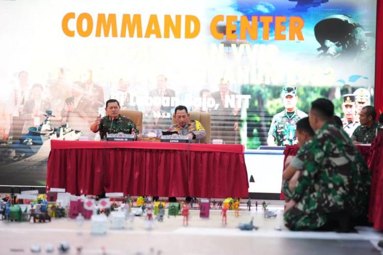 TNI-Polri Gelar Tactical Floor Game Pengamanan  KTT ASEAN di Labuan Bajo NTT
