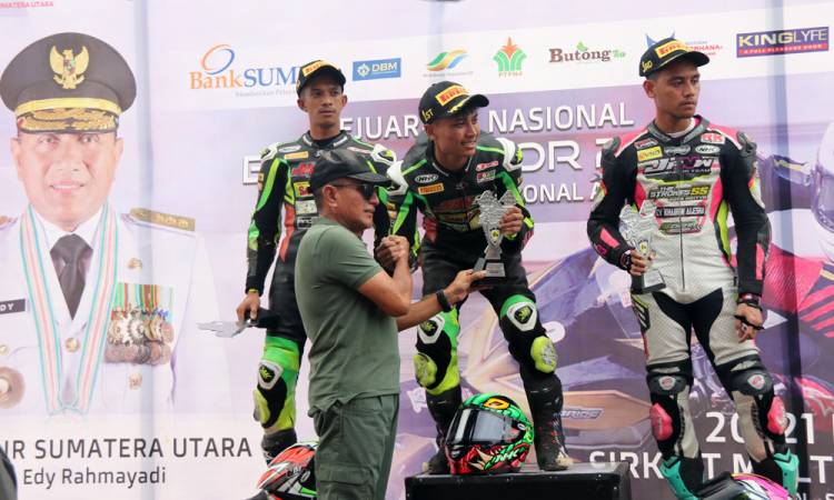 Gubernur Edy Rahmayadi Saksikan Balap Motoprix 2023 di Sirkuit Multifungsi Pemprov Sumut
