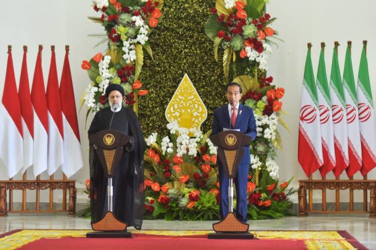 Presiden Jokowi&ndash;Presiden Iran Bahas Situasi Geopolitik Global dan Peningkatan Kerja Sama