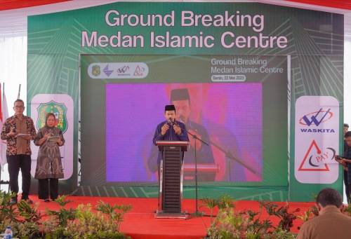 Pembangunan MIC Diharapkan Jadi Mercusuar Tidak Hanya Bagi Kota Medan Tapi Juga Dunia