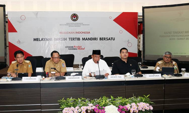 Laporkan Progres Persiapan PON Ke Pemerintah Pusat, Pj Gubernur Sumut Pastikan Semua Progres Masih On The Track