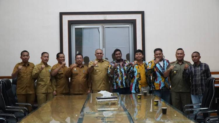 Pj Bupati Langkat Terima Audiensi PKN Kabupaten Langkat