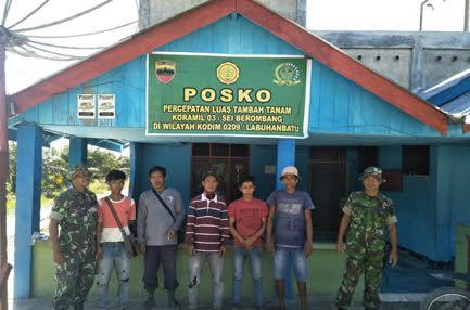 Cukupi Kebutuhan Pangan, Kodim 0209/LB Dirikan Posko Sergap dan Posko LTT